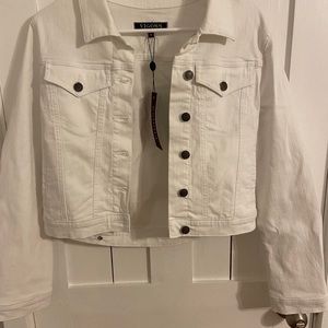 Ladies white jacket